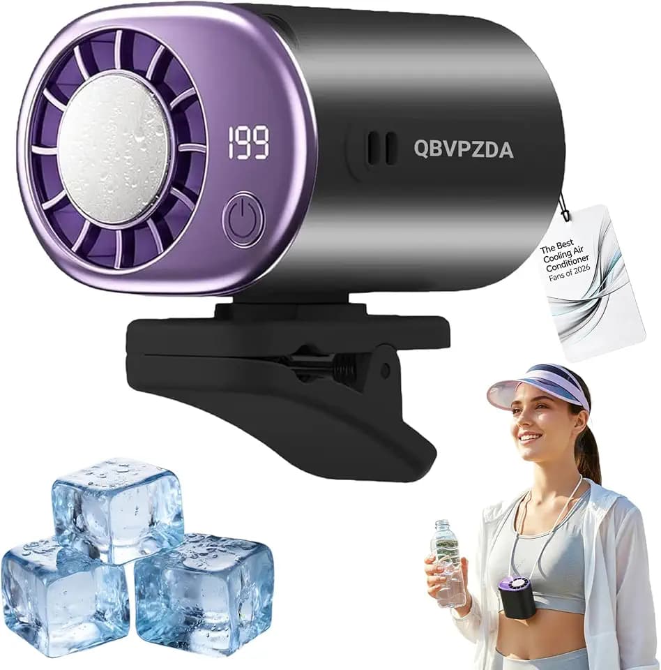 2026 Personal Portable Car Clip-On Air Conditioner Fan