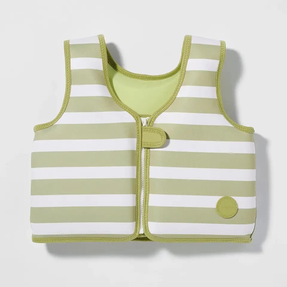 SUNNYLiFE Swim Vest - Constructed with Neoprene Plus a Secure Front Zip and Develop Water Confidence. | Toddler Swim Vest