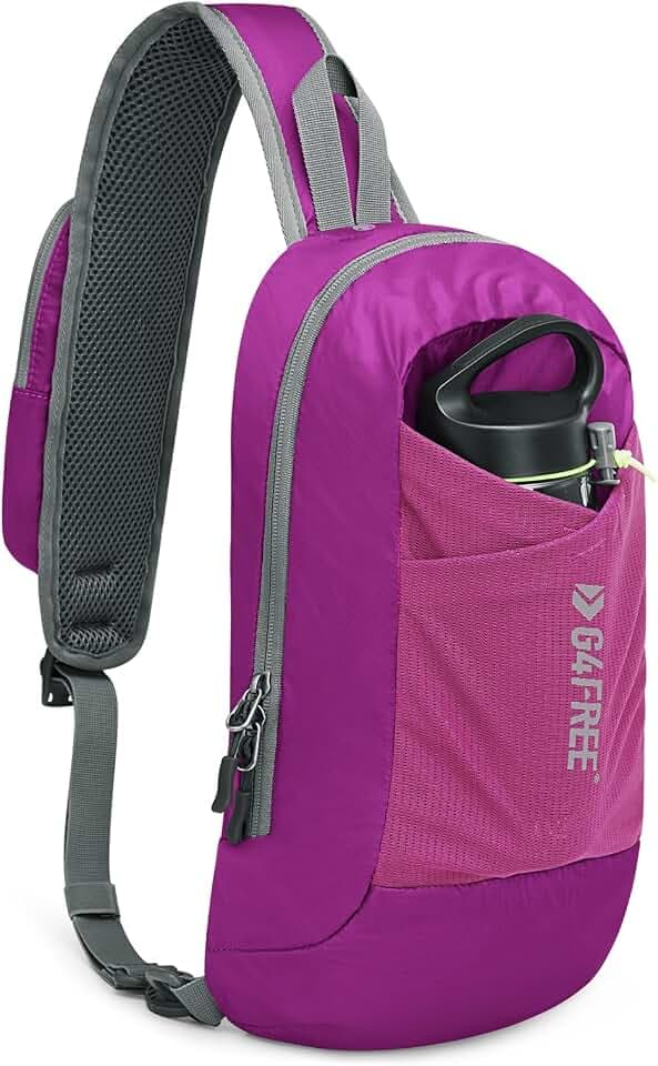 G4Free Sling Bag for Men Women,RFID Blocking, Crossbody Backpack,Travel