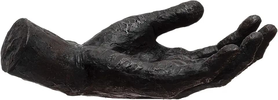Bloomingville Resin Hand, Black