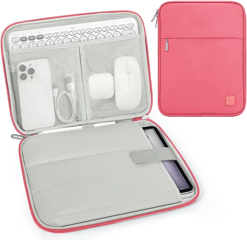 Dadanism 13 Zoll Tablet Tasche Hülle mit Polsterung, Rot