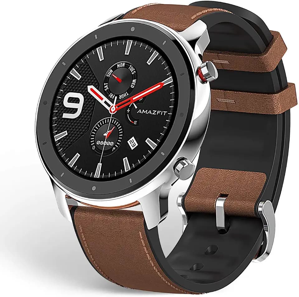 Amazfit GTR47mm Smartwatch with All-Day Heart Rate Monitor