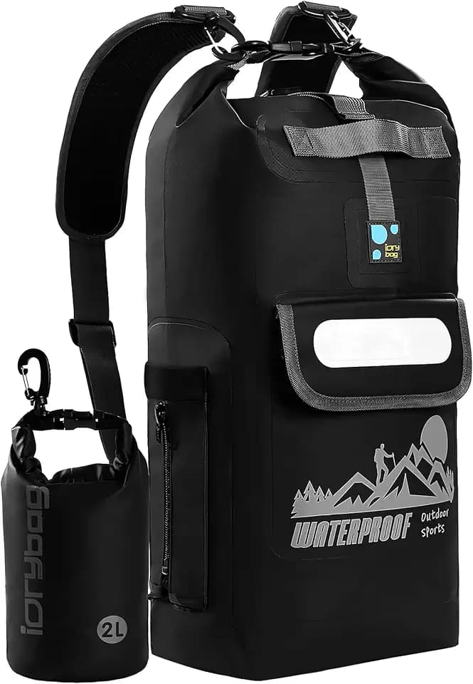 IDRYBAG Dry Bag Backpack Waterproof Floating 20L/30L/40L, Dry Bags Waterproof Backpack for Men, Dry Sack Waterproof Bag Kayak