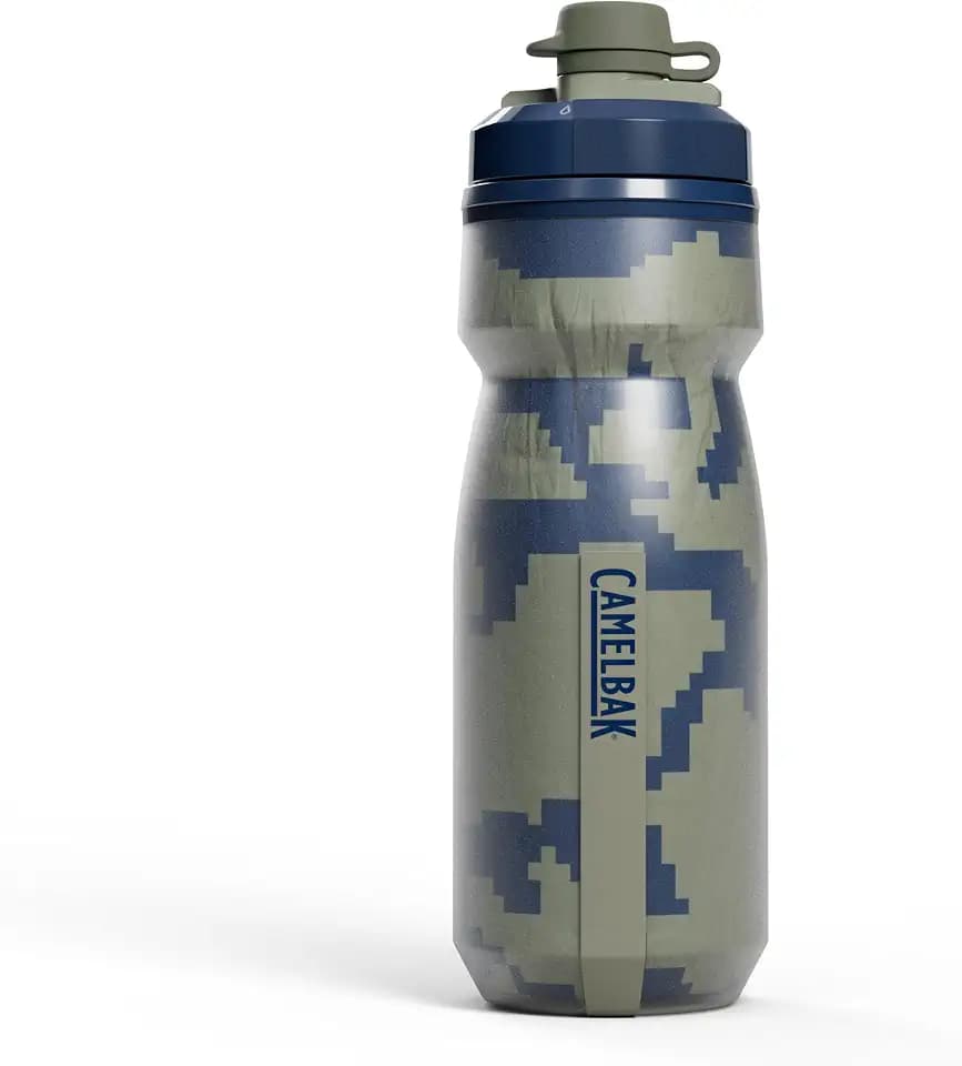 CamelBak Podium Dirt Chill Water Bottle 21oz, Deep Sea Digi Camo
