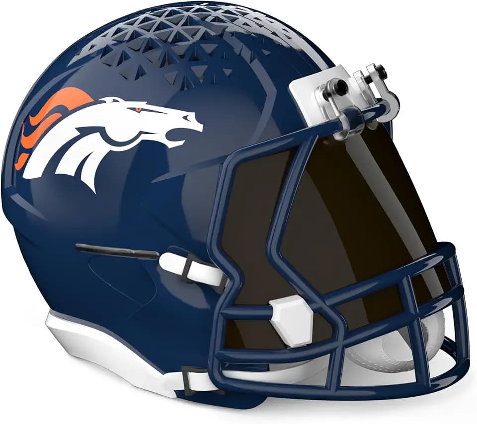 Limited Edition, Officially Licensed NFL Denver Broncos Helmet Stand for Amazon Echo Dot (4th & 5th Generations). Device Sold Separately.