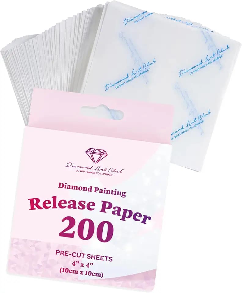 DIAMOND ART CLUB 200-Piece Diamond Painting Release Paper Pack