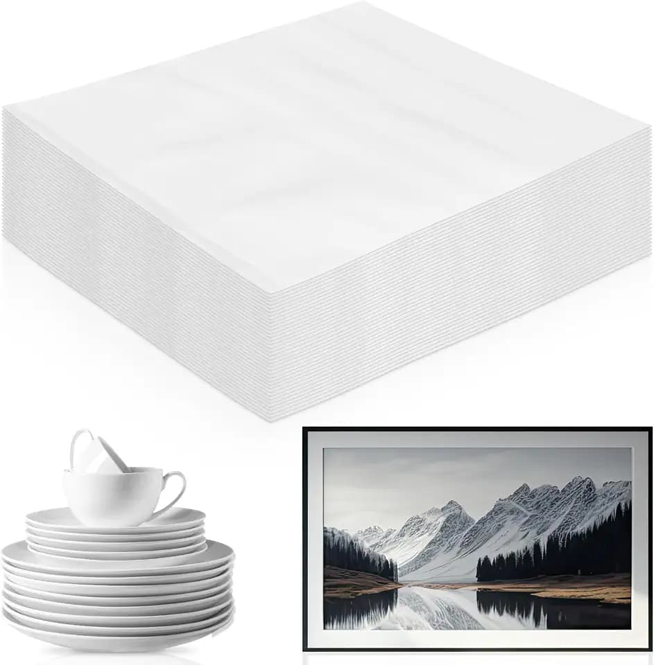 30 Pcs 22 x 22 Inch Foam Packing Pouches, Packing Foam Moving Supplies