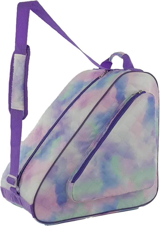 HEXIFUL Skate Bag for Ice, Inline, Roller & Quad Skates - Kids & Adults