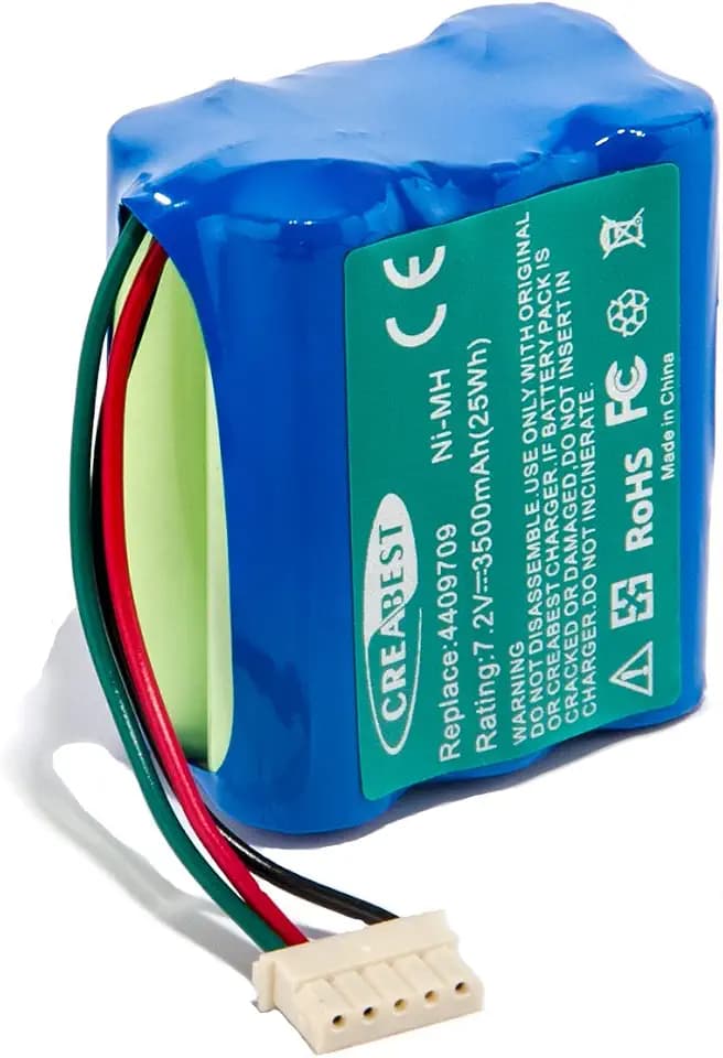 CREABEST 7.2V 3500mAh Ni-MH Replacement Battery for iRobot Braava 380 380T