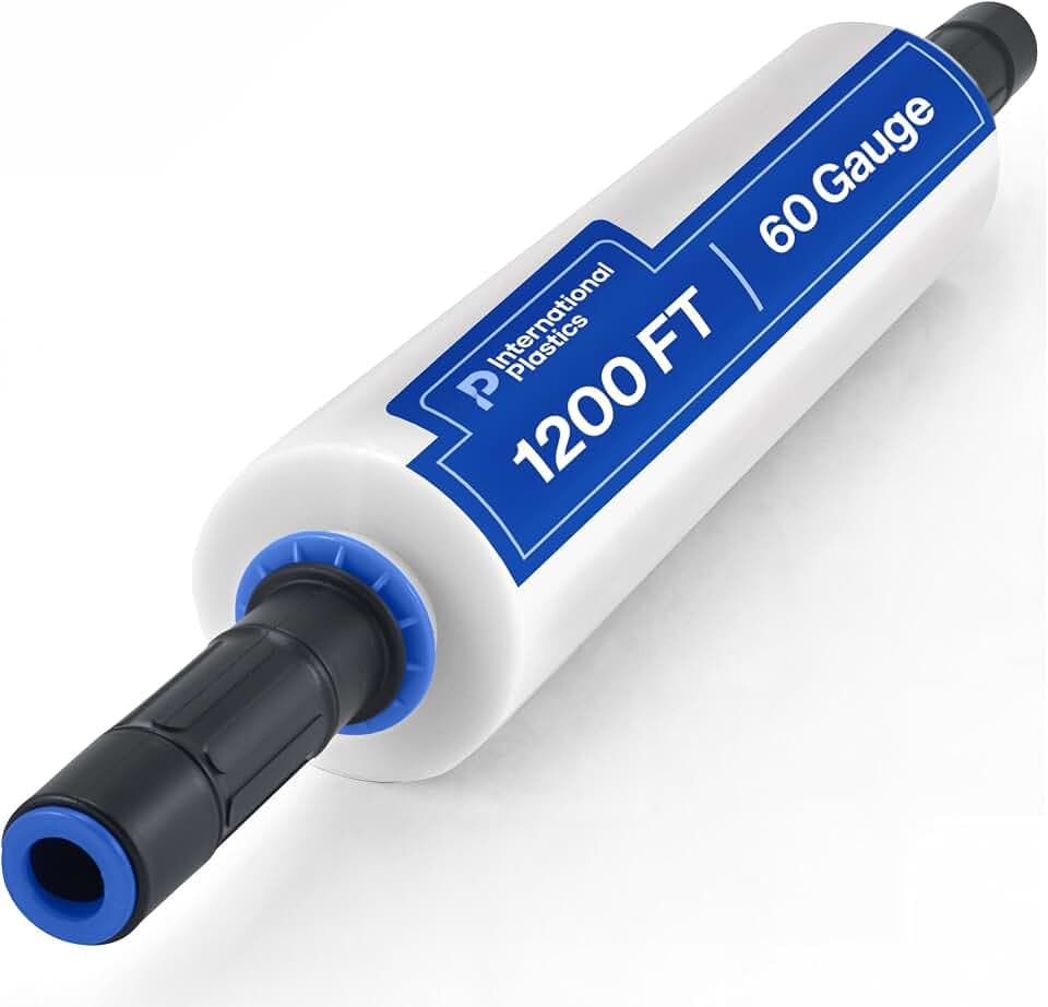 International Plastics Co. 15'' Stretch Wrap with Rotating Handles