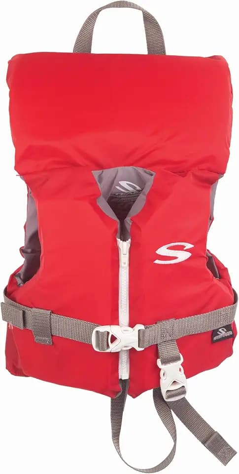 Stearns Infant Life Vest, USCG Approved Type III Life Jacket for Babies & Kids Under 30lbs, Youth PFD for Boat, Beach, Pool, & More