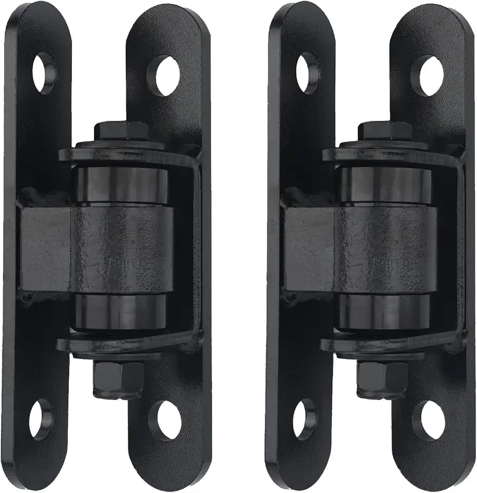 Heavy Duty Bolt On Sealed Bearing Gate Hinges for Large Driveway Gates 1100lbs Adjustable Industrial Hinge for Wood Metal Swing Gate Hinges