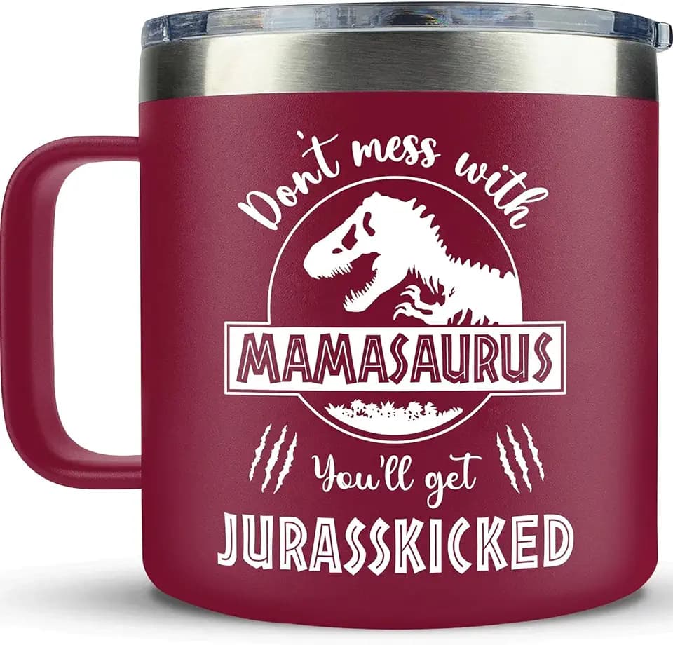 Gifts for Mom from Daughter, Son for Mothers Day, Christmas, Birthday - Birthday Gifts for Moms, Birthday Present for mom, Happy Birthdays Moms - Best Mother Mug 14Oz Stainless Steel Coffee Cup