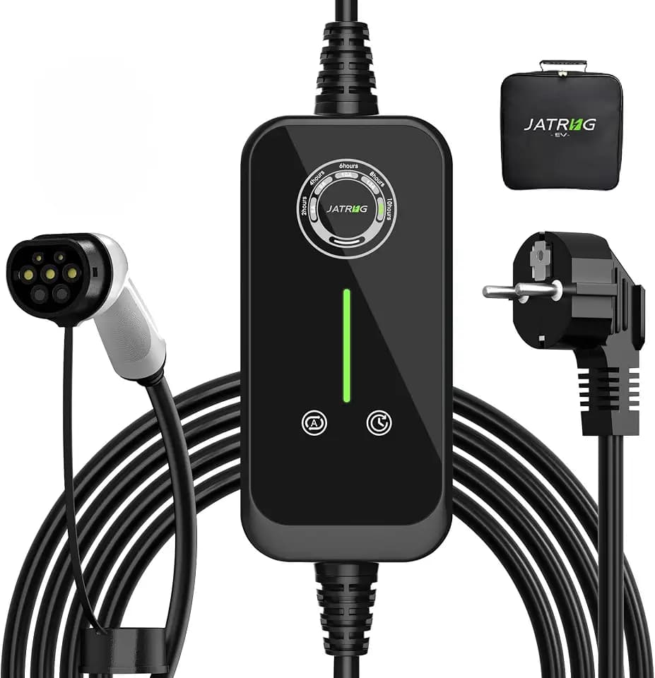EV-Ladegerät 20m 3,6 kw-1,5kW 16a | 13a | 10a | 8a Typ 2 Laderationsstation Station Strom umgeschaltetes Fahrzeug Elektromutrierträger