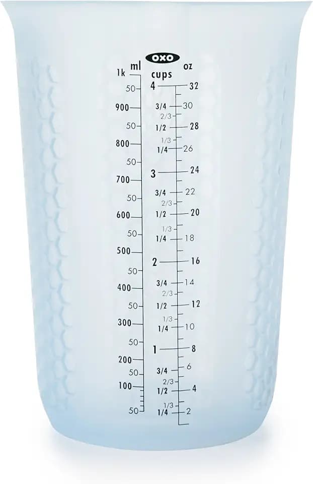 OXO Good Grips 4-Cup Squeeze & Pour Silicone Measuring Cup