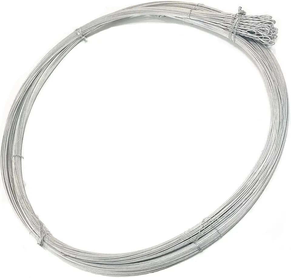 Baling Wire 14FT 14Gauge,50PCS Bailing Wire Ties Cardboard Baler