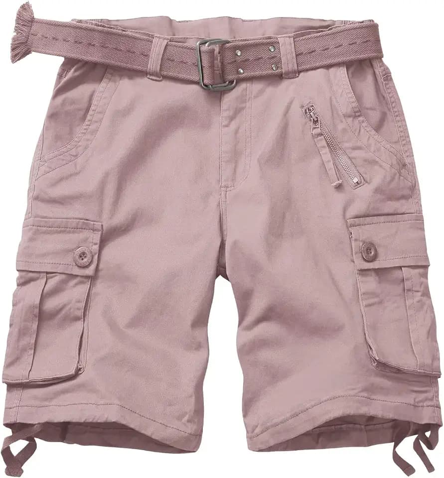 KOCTHOMY Women's Hiking Cargo Shorts 7" Bermuda Shorts