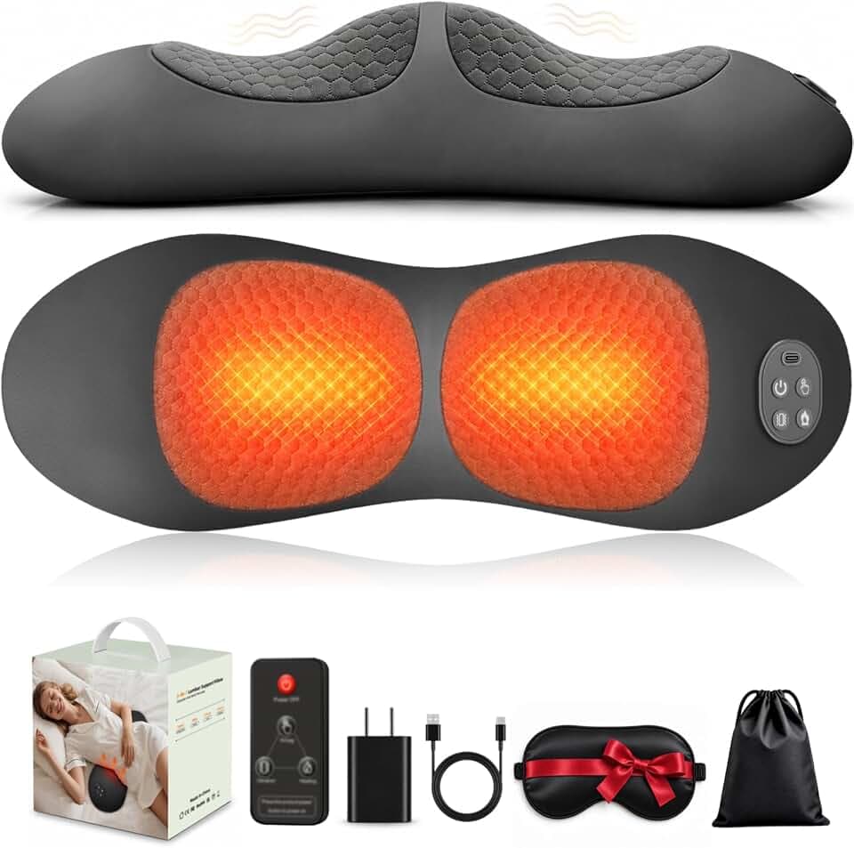 Cordless 3-in-1 Triple Fusion Back Massager with Remote Control