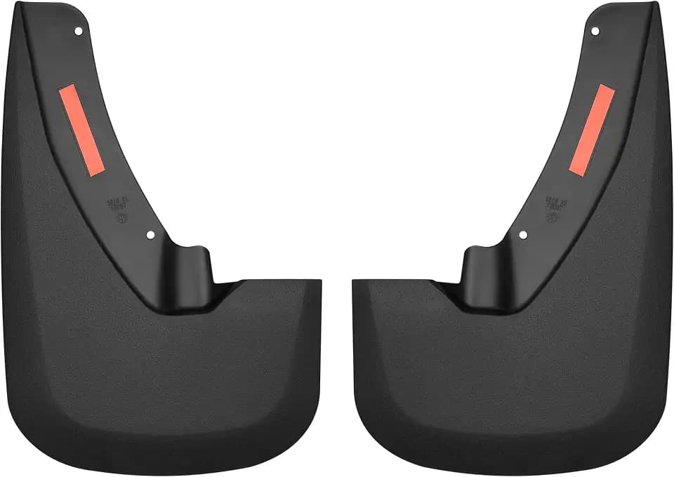 Husky Liners 58181 Schmutzfänger, mit OEM-Kotflügelverbreiterungen, vorne, 2 Stück, Schwarz
