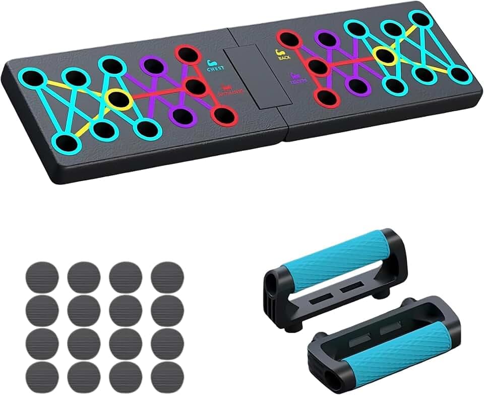 Solid 15-in-1 Push Up Board for Chest Exercise at Home