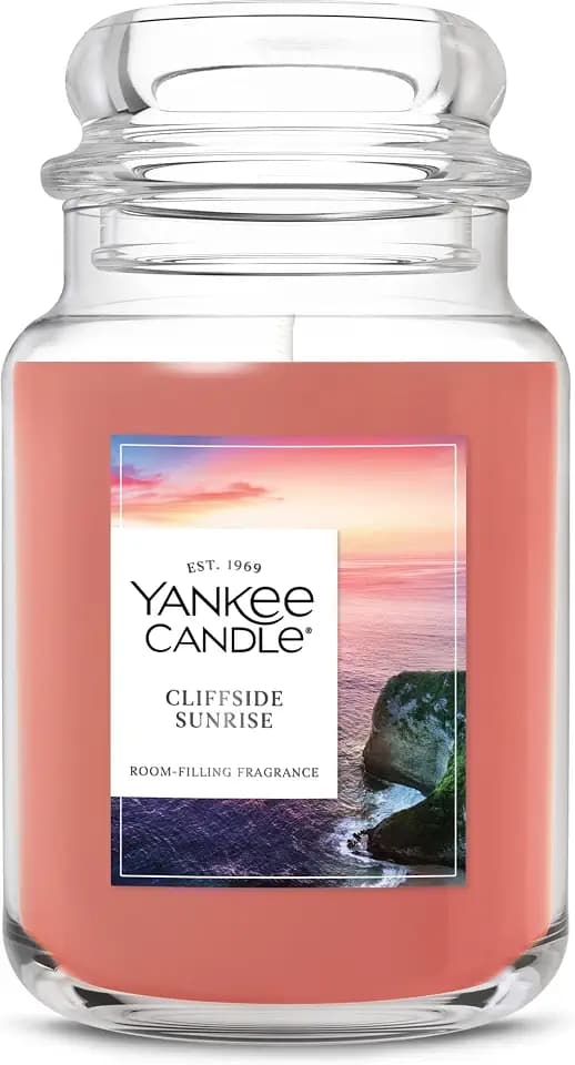 Yankee Candle Cliffside Sunrise Scented Candle, 22oz Large Jar