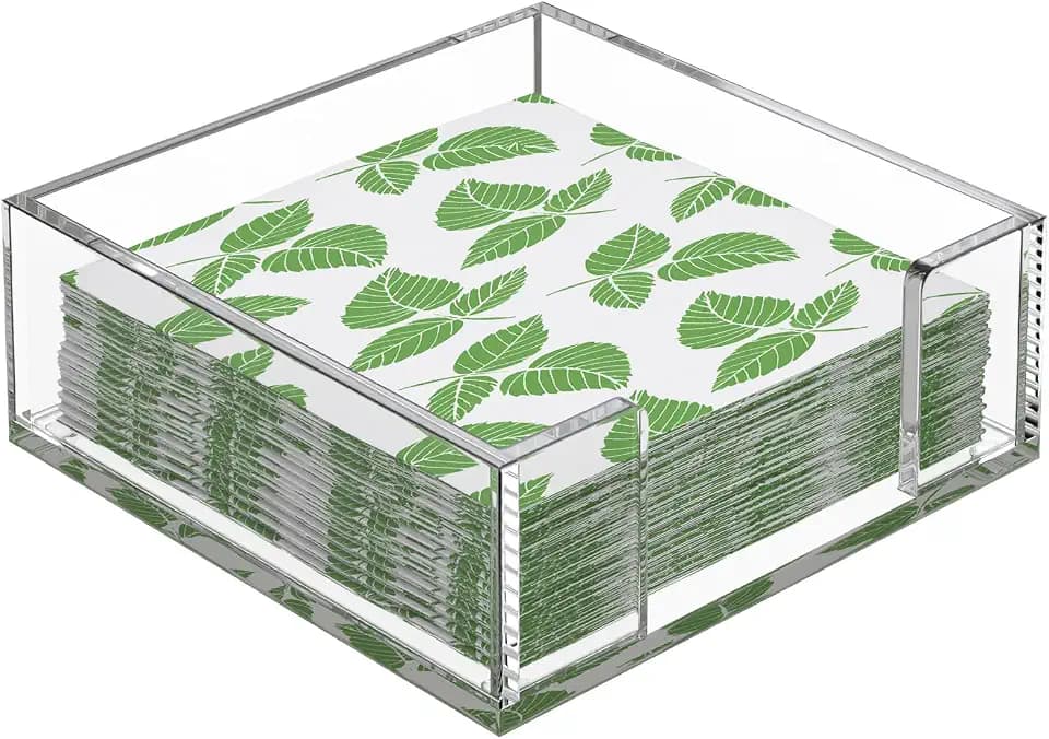 MaxGear Acrylic Cocktail Napkin Holder, Beverage/Bar Napkin Holder