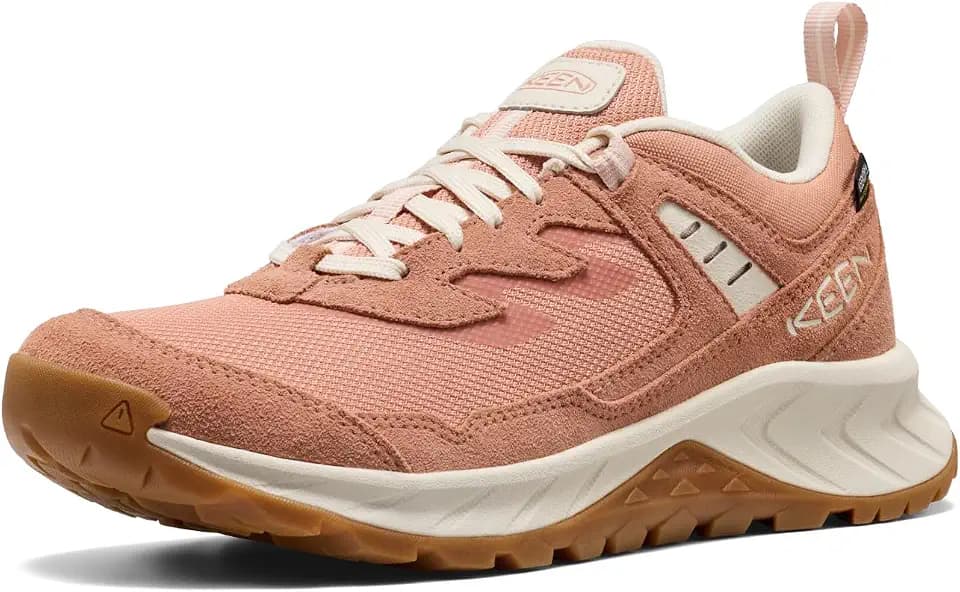 KEEN Women's Hightrail Low Height Durable Lightweight Breathable Leather Waterproof Hiking Shoes
