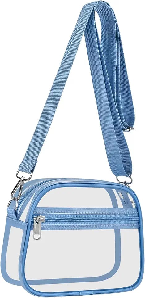 USPECLARE Clear Bag for Stadium Events Clear Sports Fan Handbags Purses
