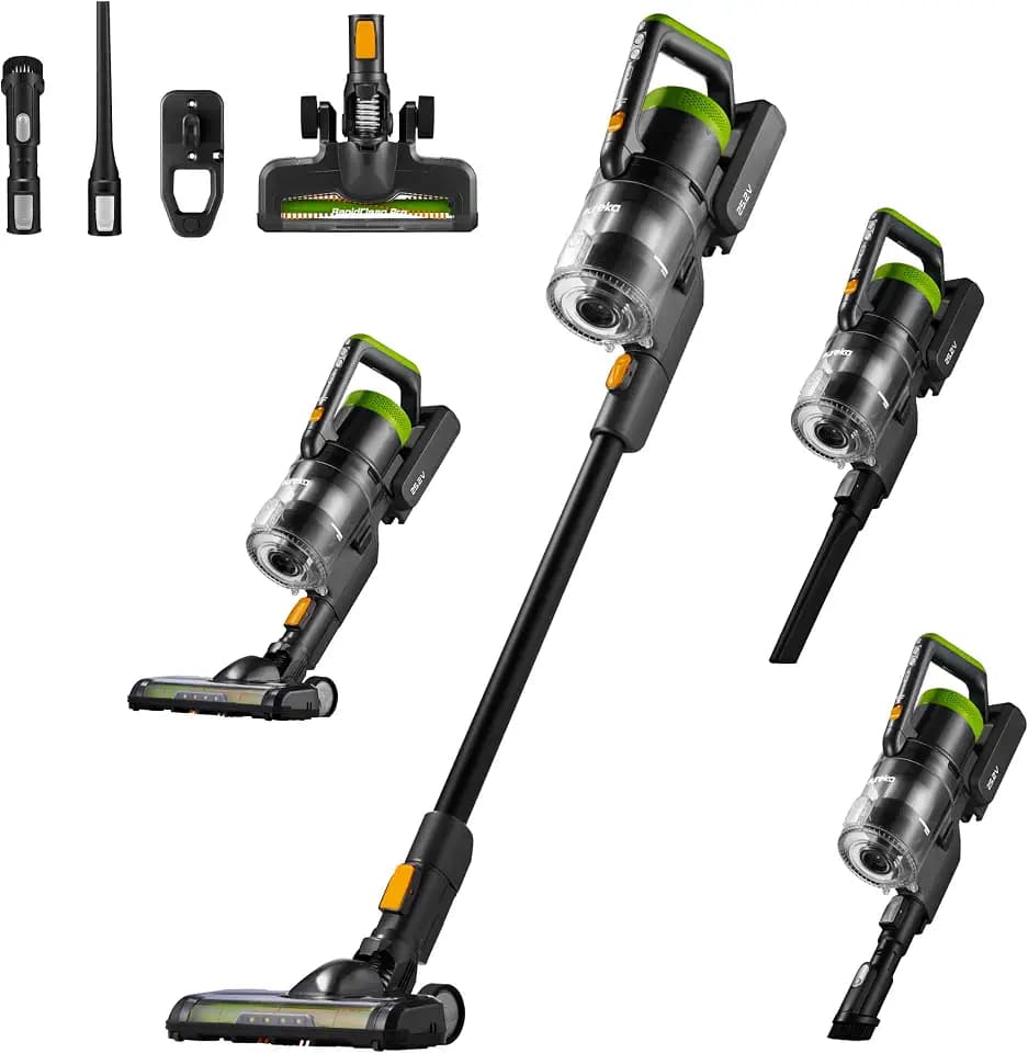 Eureka RapidClean Pro Lightweight Cordless Stick Vacuum, NEC285GR