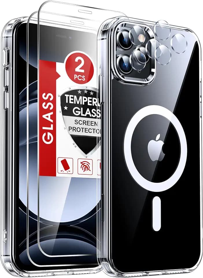 LeYi for iPhone 11-Pro-Max-Cases with Screen Protector Camera Cover Clear