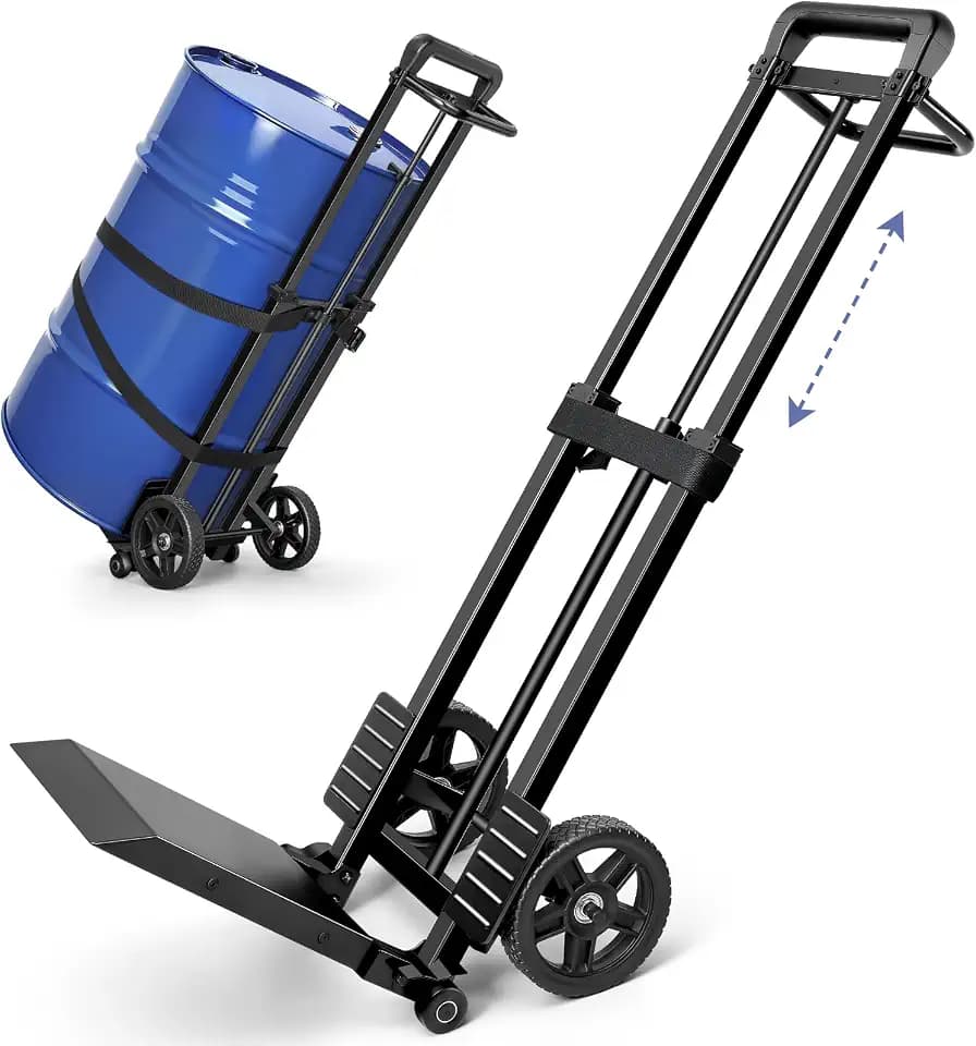 KEDSUM 600LB 55-Gallon Drum Dolly, Heavy Duty Plant Dolly with Wheels