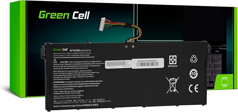 Green Cell Laptop Akku für Acer Aspire 3 A315-23 5 A514-54 A515-57 Swift 1 SF114-34 3 SF314-42 SF314-43 SF314-57 / AP18C4K AP18C8K