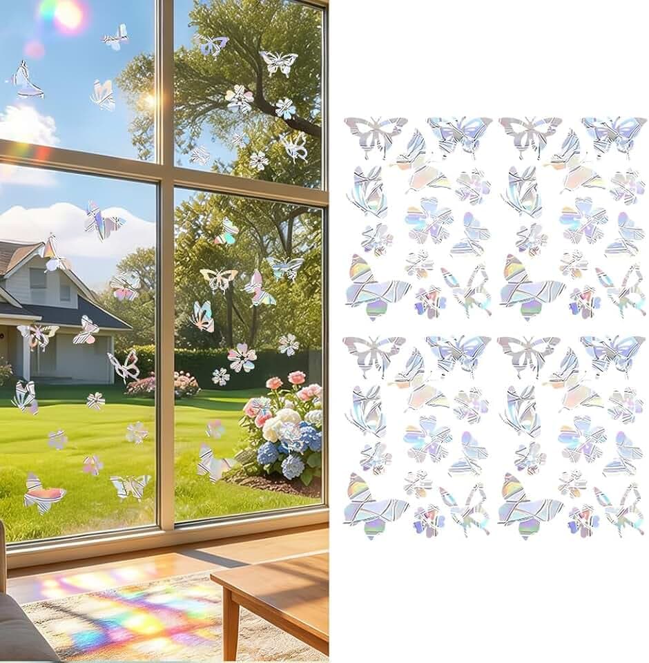 Window Decals to Prevent Bird Strikes, Window Clings for Birds