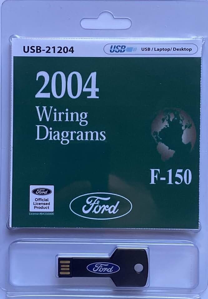 2004 Ford F-150 Truck Wiring Diagrams (USB)