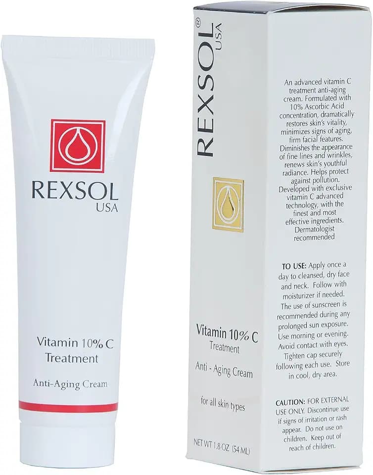 REXSOL 10% VITAMIN C TREATMENT ANTI-WRINKLE CREAM