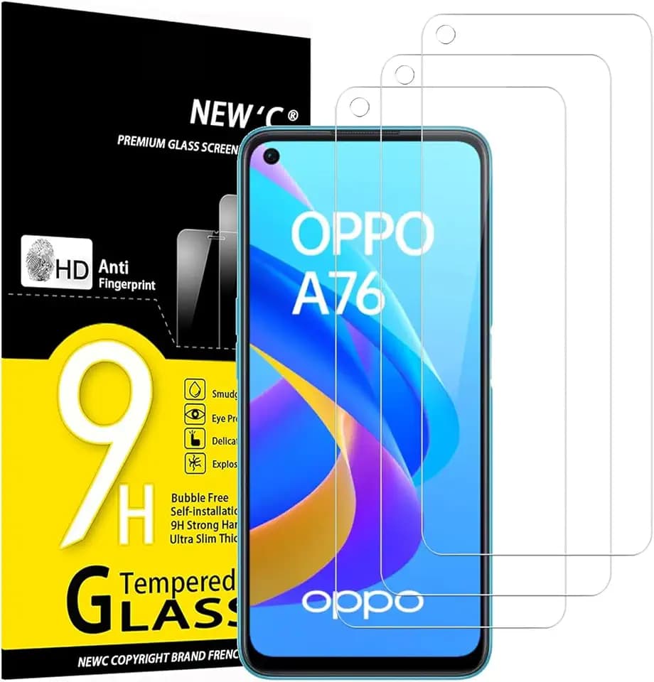 NEW'C Schutzfolie für Oppo A76 für Panzerglas