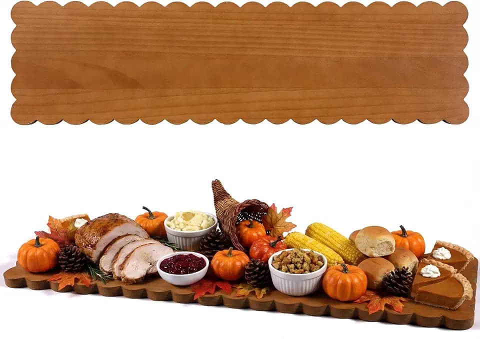 1 Pcs Large Charcuterie Board 36 x 10 Inch Long Wooden Tray