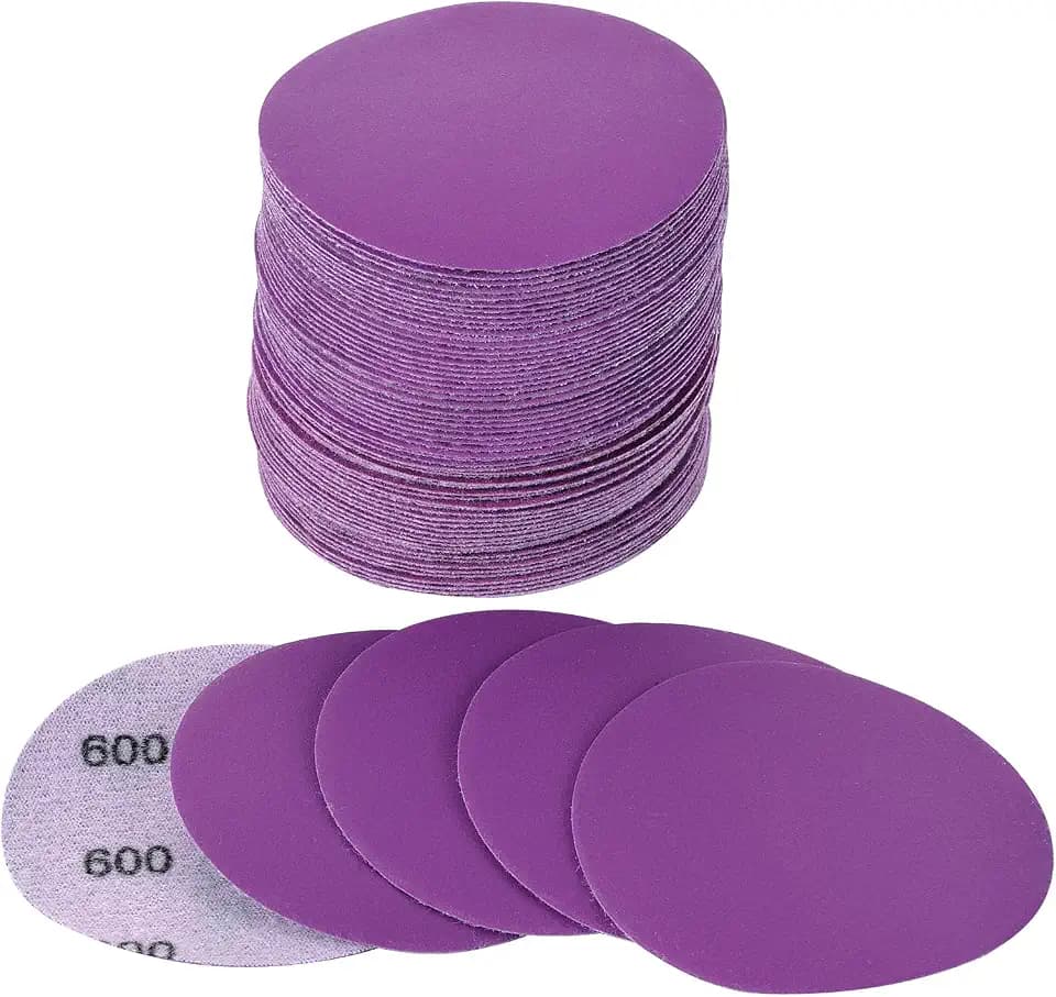3 Inch Sanding Discs, 40 Pack 600 Grit Hook and Loop Sandpaper