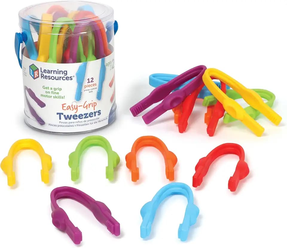 Learning Resources Easy-Grip Tweezers