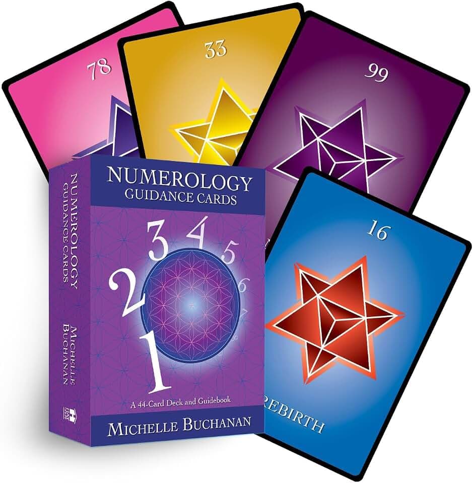 Numerology Guidance Cards: A 44-Card Deck and Guidebook