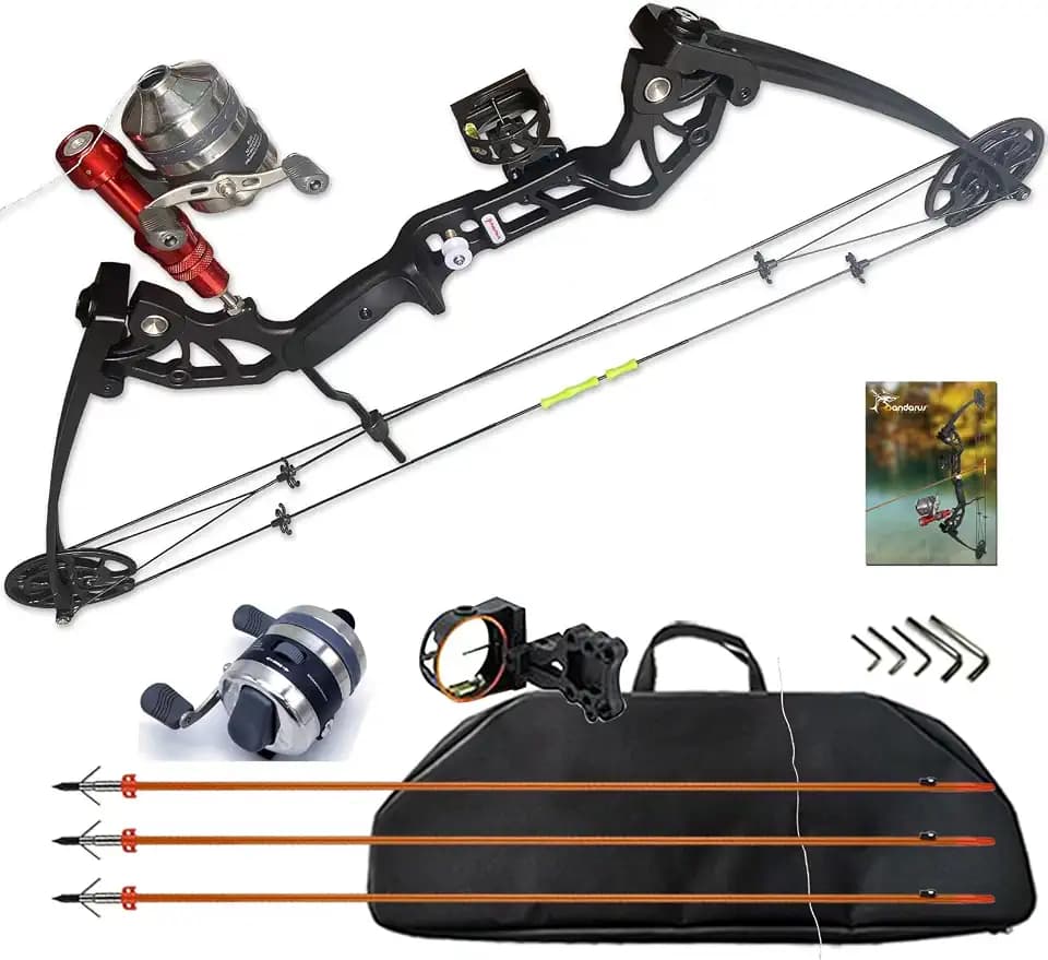 Bowfishing Bow Kit Ready to Hunt Compound Archery Bow Right Handed