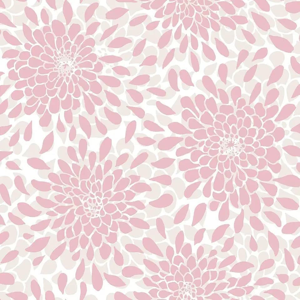 RoomMates Pink Glitter Toss The Bouquet Peel and Stick Wallpaper