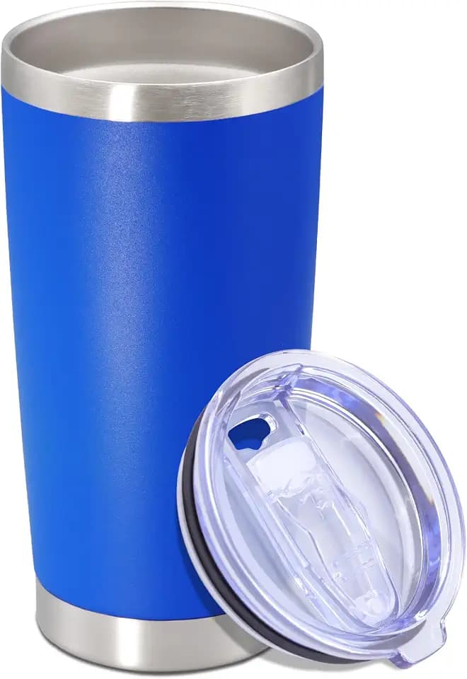 20 oz Tumbler Insulated Tumblers Stainless Steel Coffee Mug,DarkBlue 1PCS
