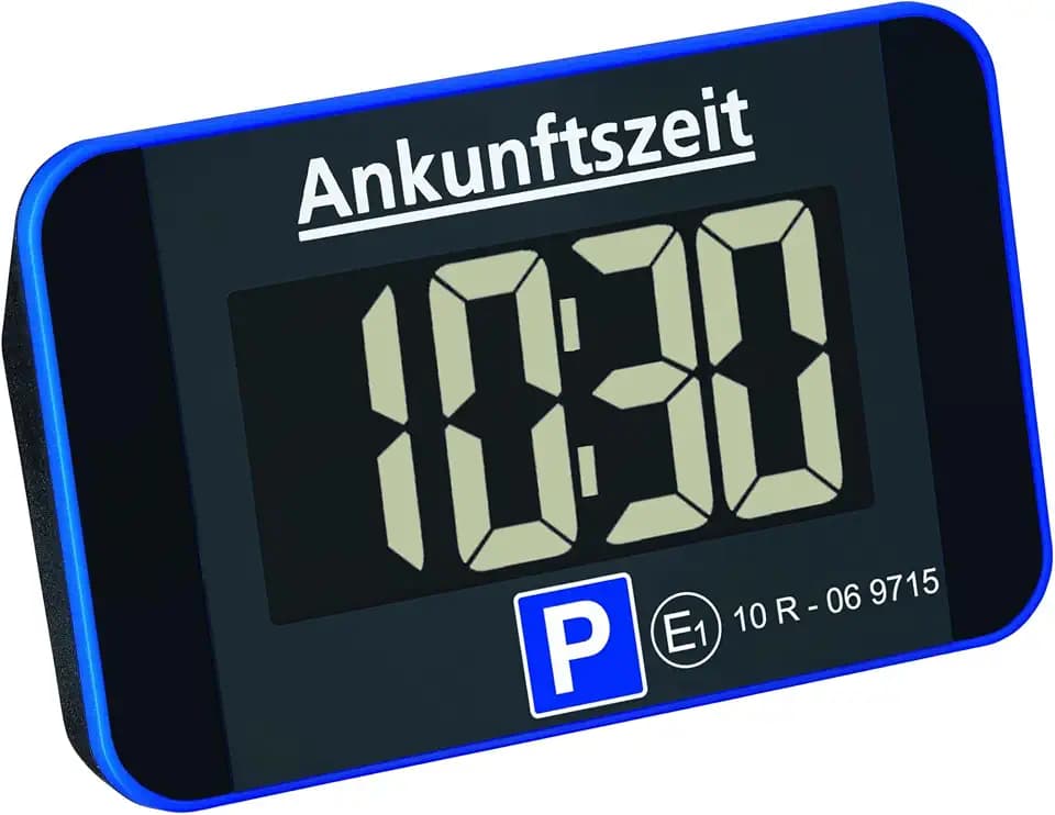 dnt Elektronische Parkscheibe ParkScreen mit Zulassung vom Kraftfahrt-Bundesamt, DNT000022