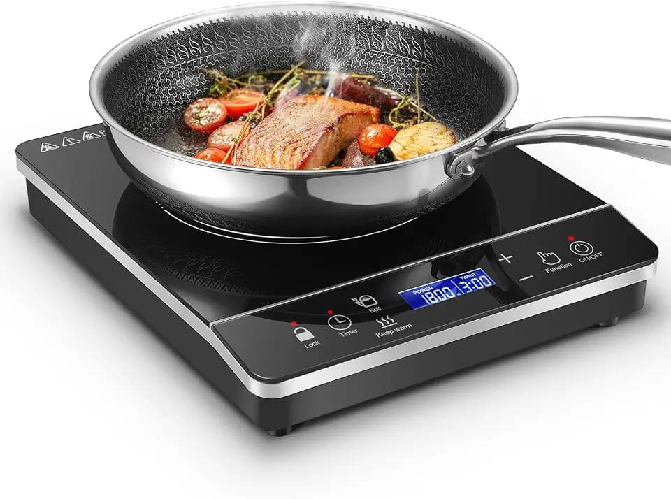 Portable Induction Cooktop, Induction Burner 1800W