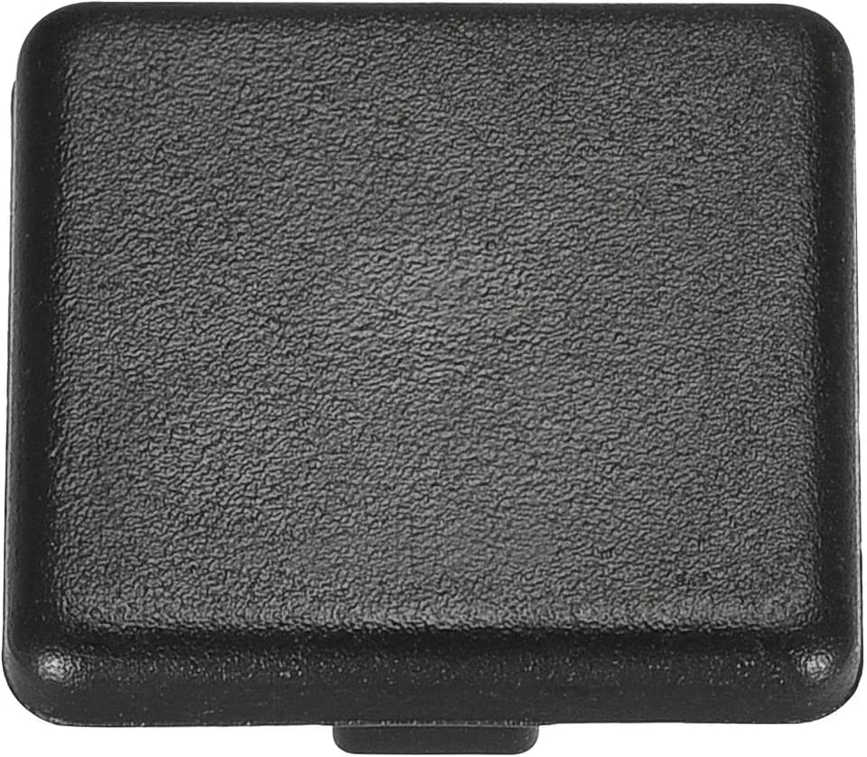 uxcell Standard Plastic Square Aluminum Extrusion End Cap Black 40x40mm 20pcs