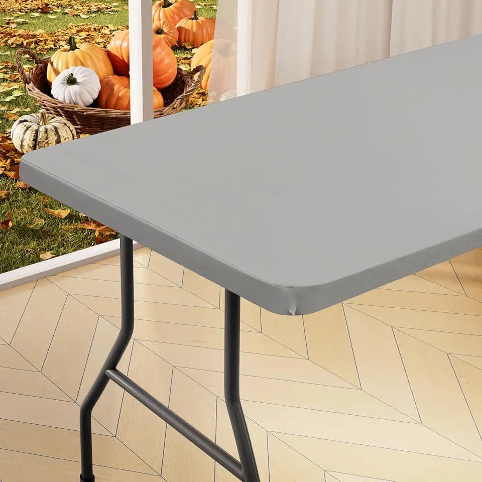 homing Rectangle Table Cloth Cover 6 Foot Elastic Fitted Tablecloth