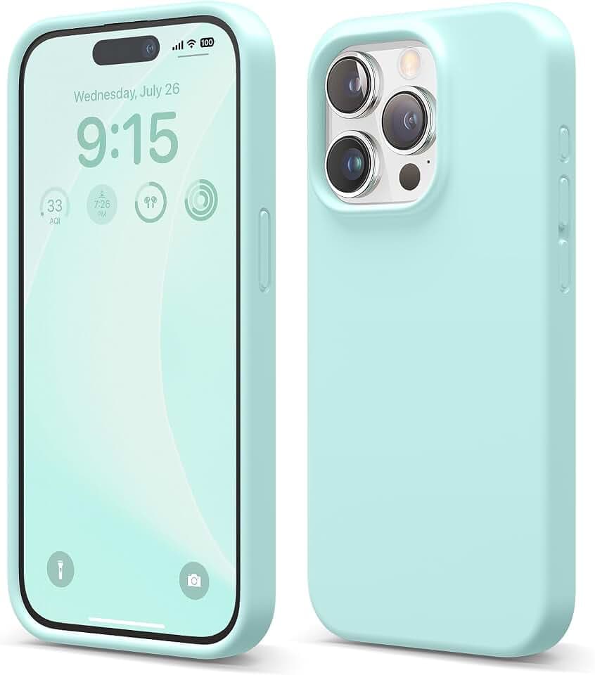 elago Premium Liquid Silicone Case for iPhone 15 Pro