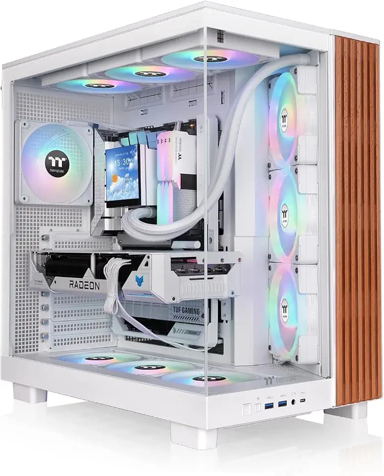 Thermaltake View 380 XL WS ARGB | Mid Tower Chassis | Snow