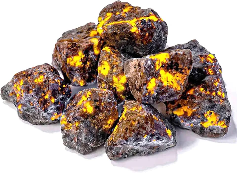 0.9lb Natural Yooperlite Stone | Glows Under UV Light